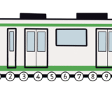 シール貼り台紙（電車）（１～10）