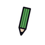 えんぴつ（鉛筆）のイラスト素材