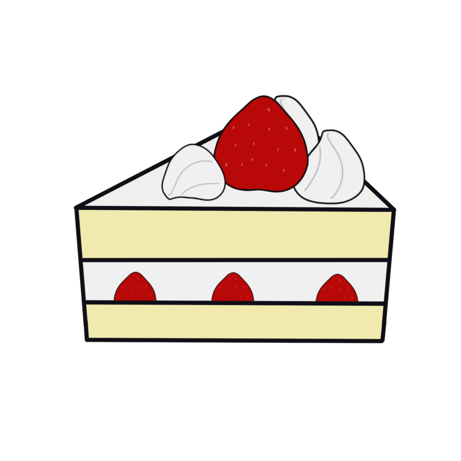ケーキのイラスト素材