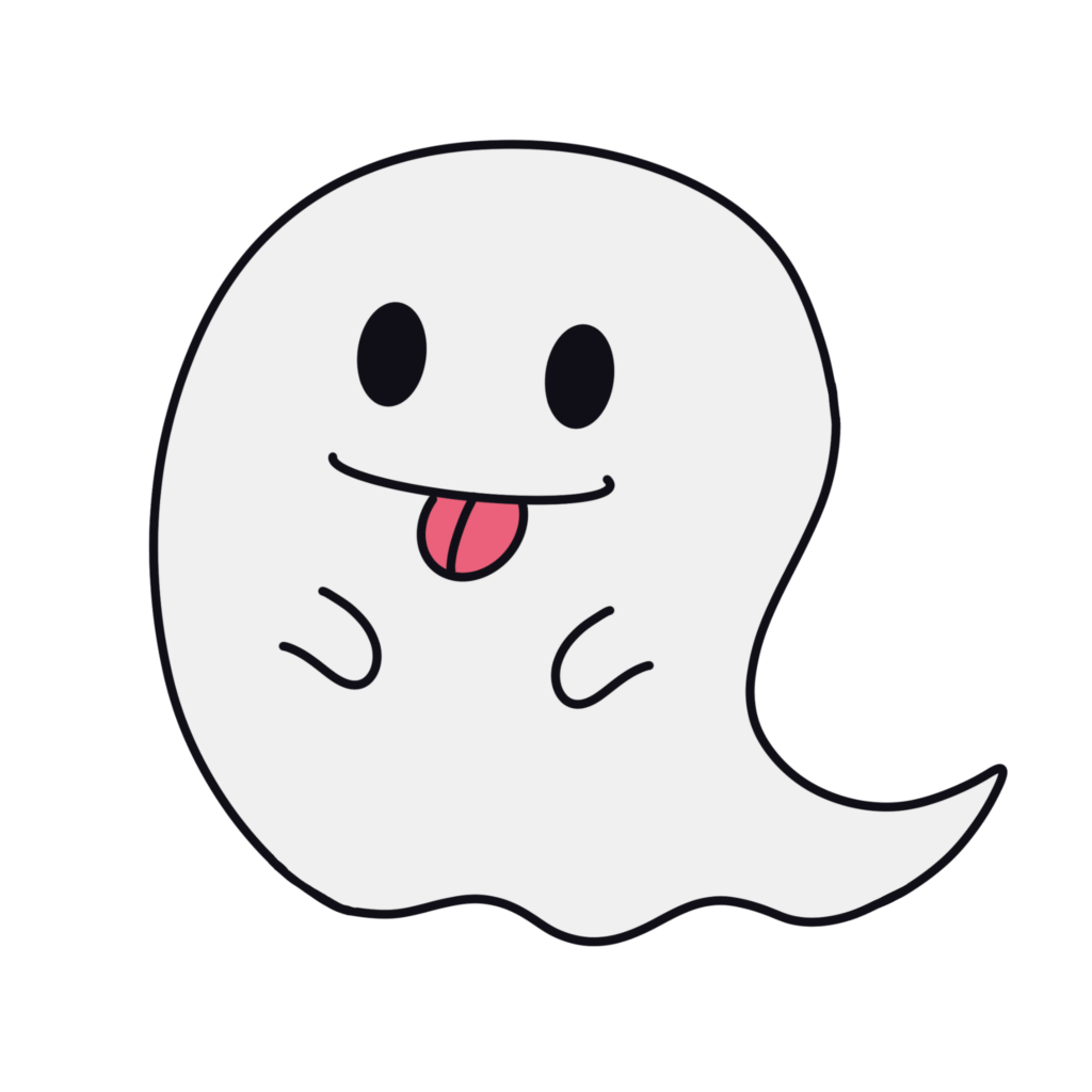 『おばけ』のフリーイラスト | こどものことば