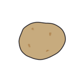 じゃがいも（ジャガイモ）のイラスト素材