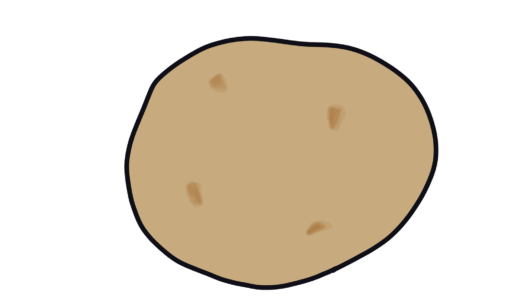 『じゃがいも』のフリーイラスト