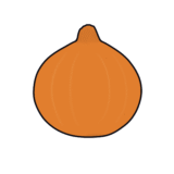 たまねぎ（玉ねぎ、タマネギ）のイラスト素材